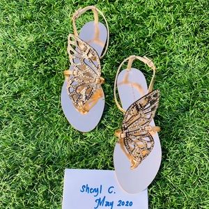 SOPHIA WEBSTER
Butterfly Studded Leather Sandals